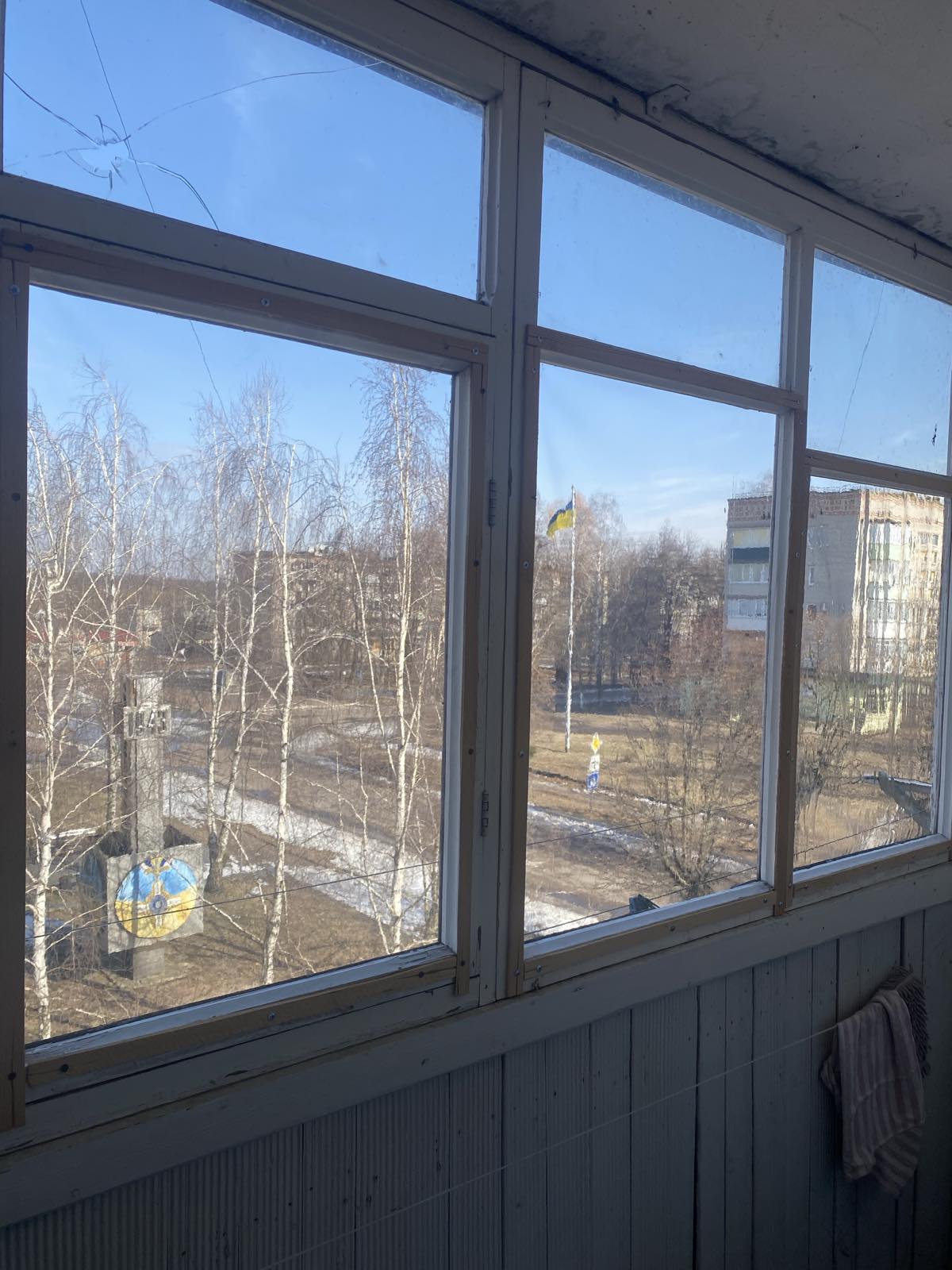 Під обстріл потрапила квартира військовослужбовця