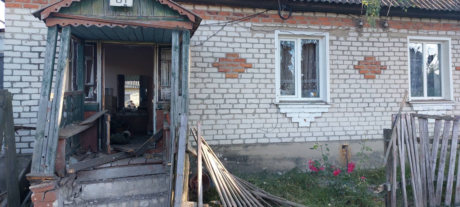 Пошкоджено будинок родини з Сумщини