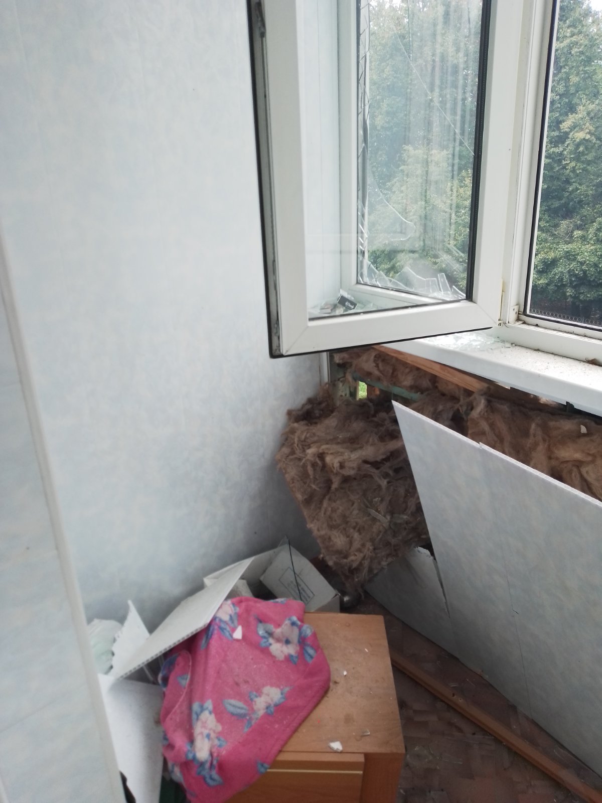 Постраждала квартира сім’ї з Середино-Буди