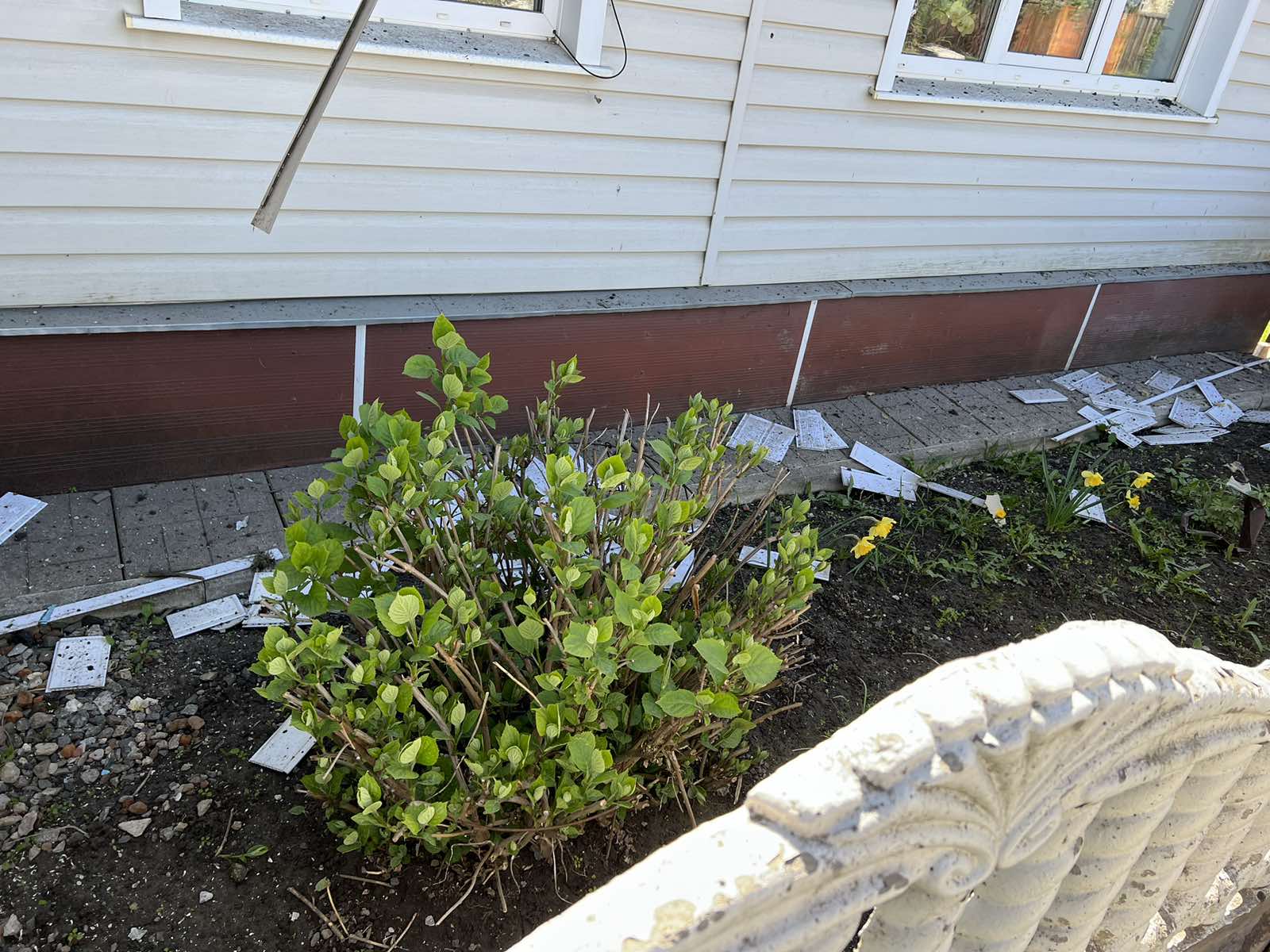 Пошкоджено будинок вчительки з Середино-Буди