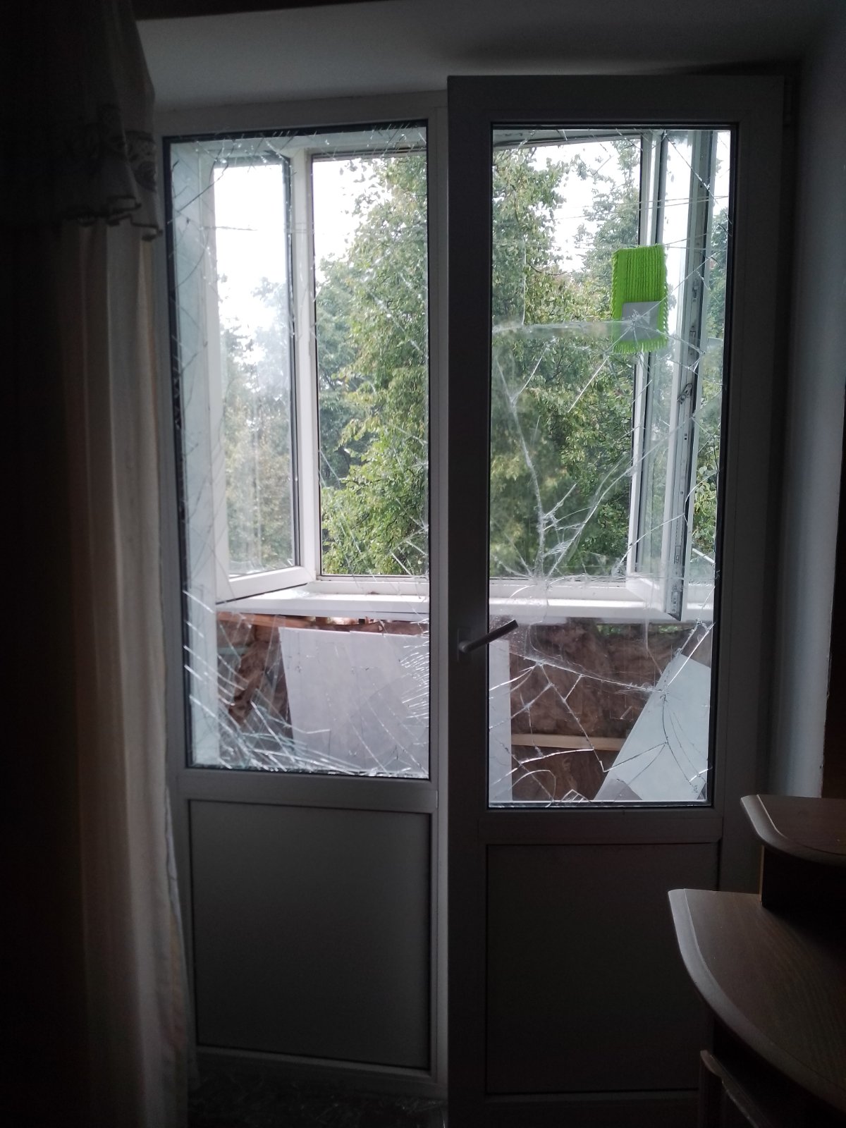 Постраждала квартира сім’ї з Середино-Буди