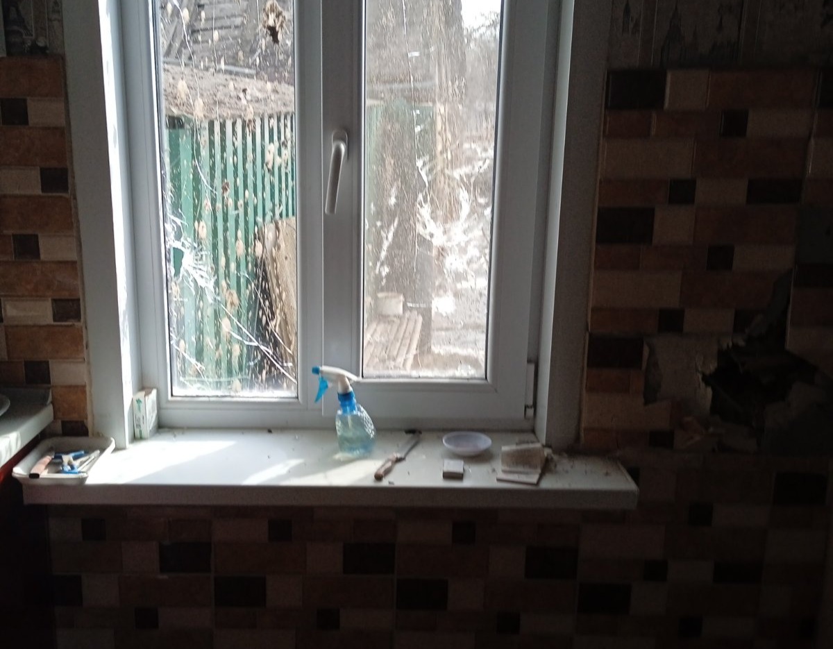 Повибивало вікна в результаті обстрілу