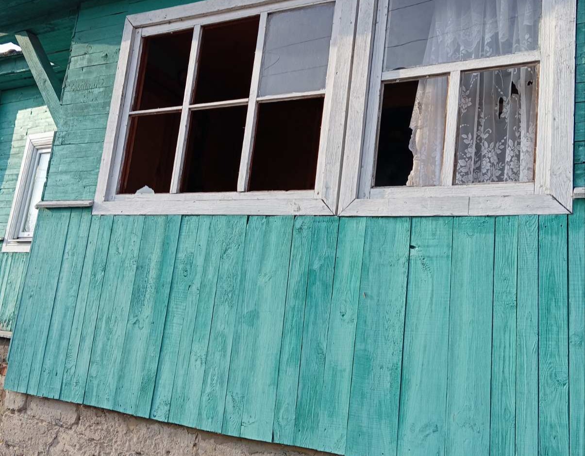 Постраждав будинок рятувальника МНС