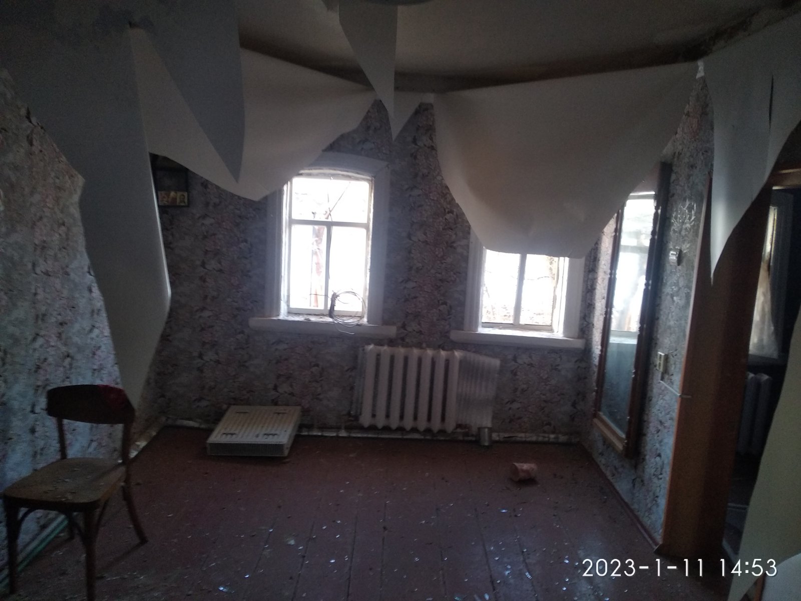 Окупанти зруйнували будинок військовослужбовця із Сумщини