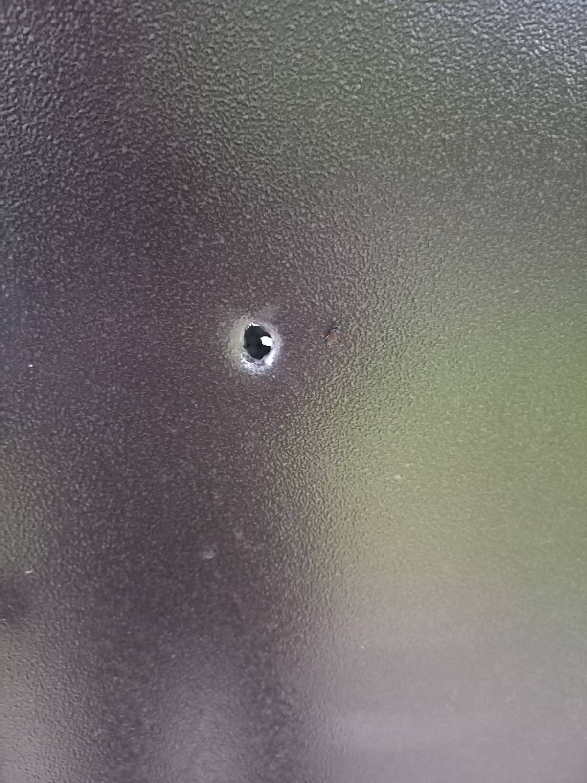 На будинок пенсіонерки впала міна