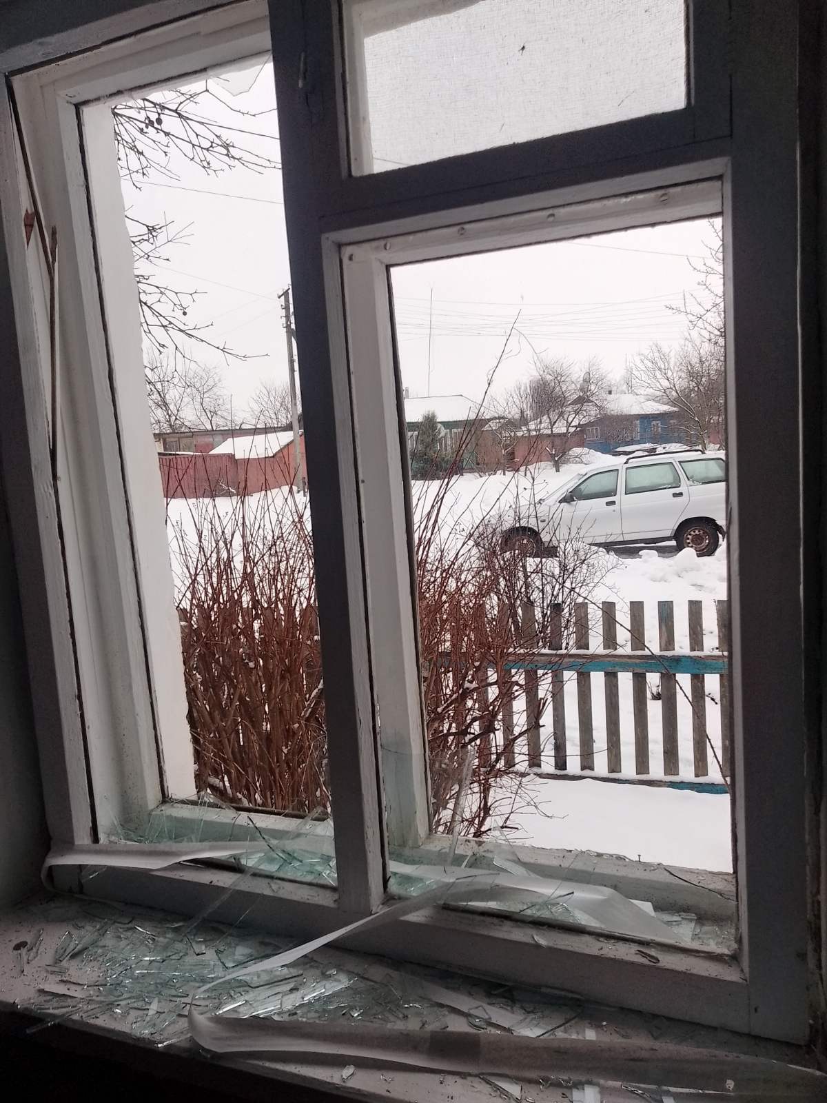 В будинку пенсіонерки вибуховою хвилею вибило чотири вікна