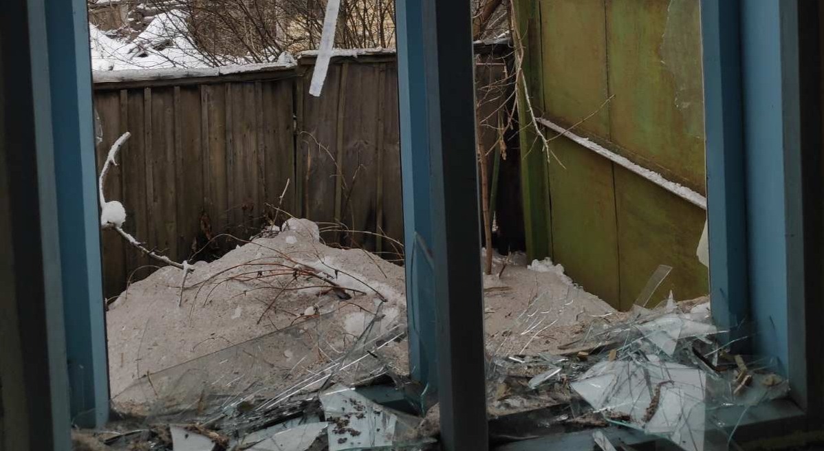 Постраждав будинок самотньої пенсіонерки