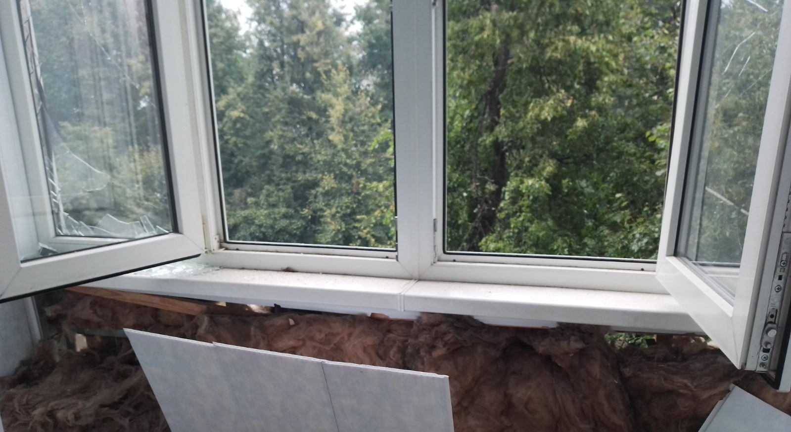 Постраждала квартира сім’ї з Середино-Буди