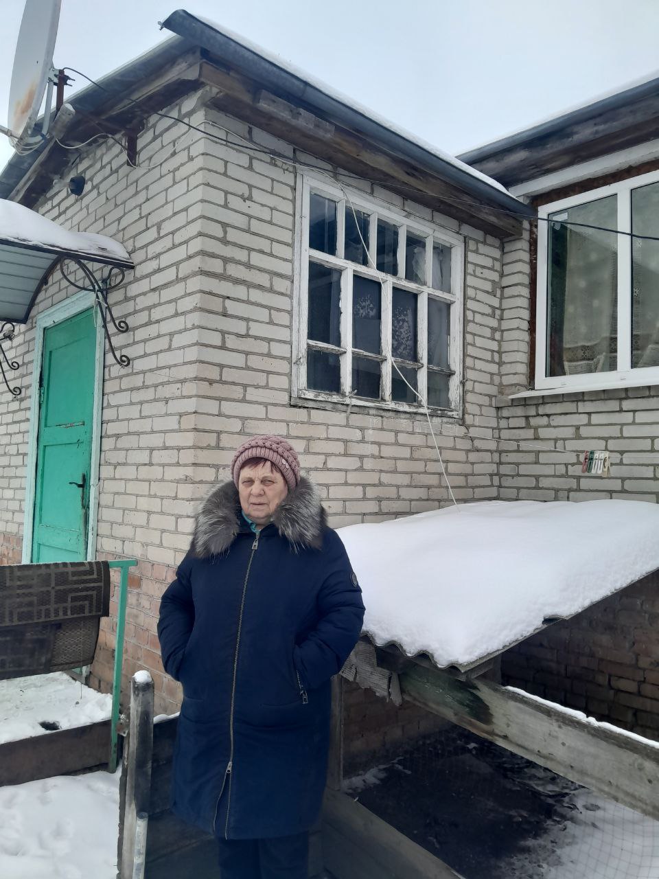 Пенсіонерка з Сумщини потребує допомоги у відновленні вікон