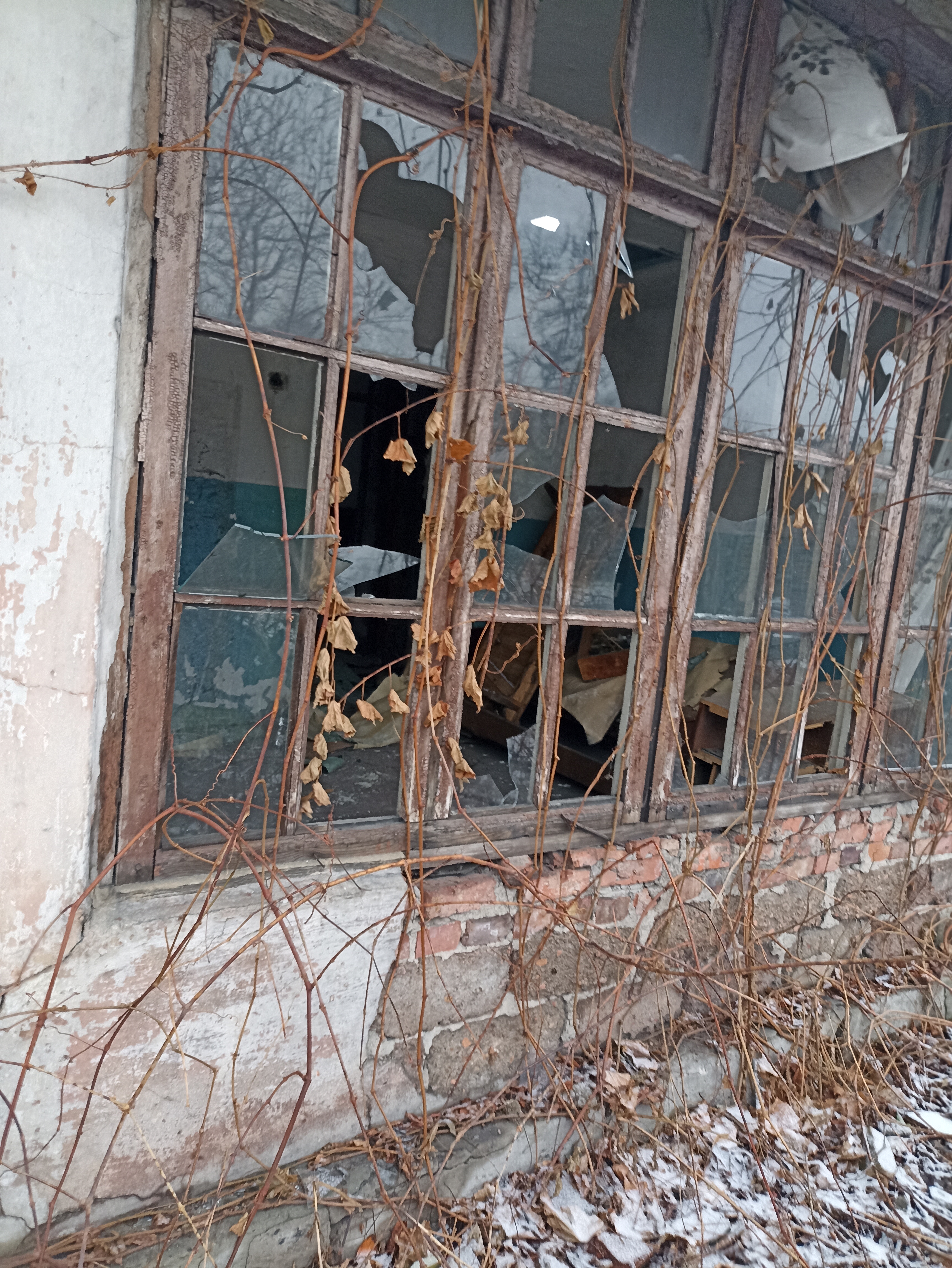 Родина з міста Новогродівка що на Донеччині, потрапивши під обстріл, залишилися з вибитими вікнами та пошкодженим дахом