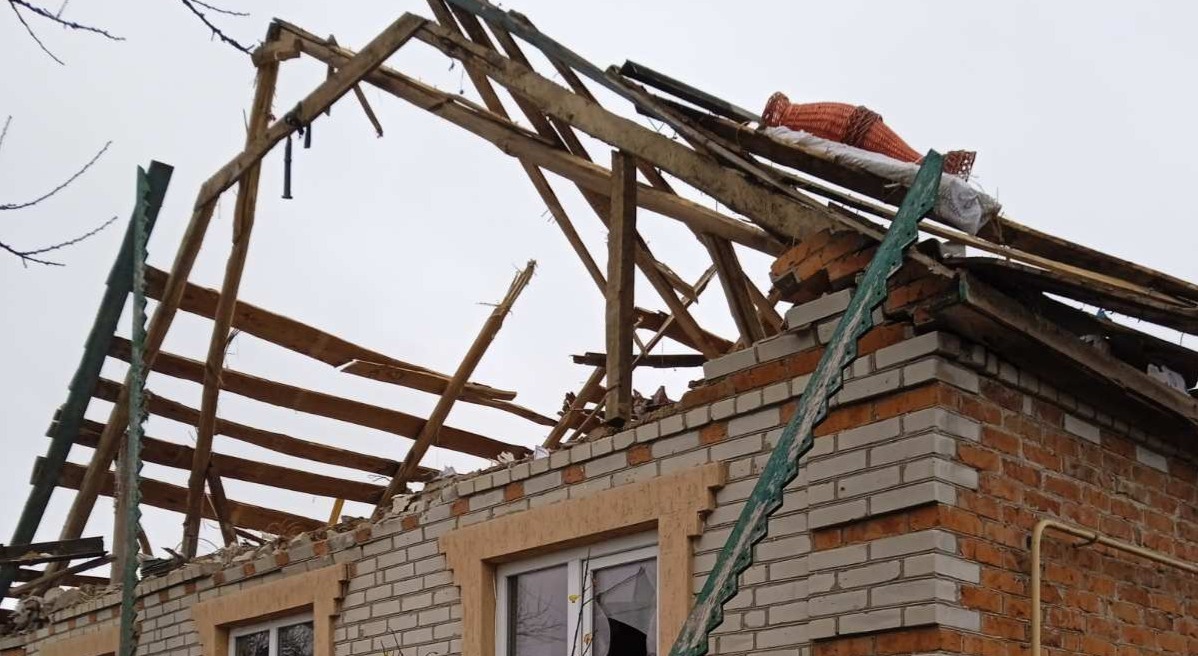 Ворожа ракета залишили родину з Сумщини без будинку