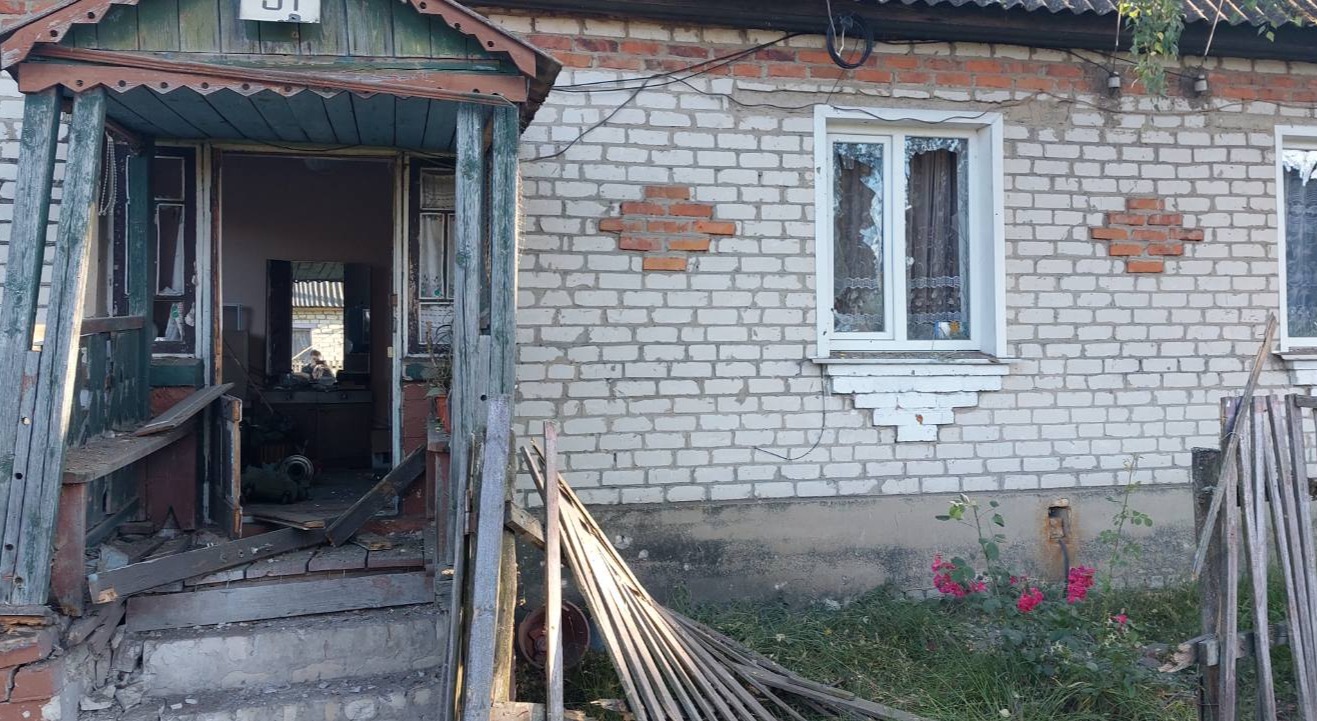 Пошкоджено будинок родини з Сумщини