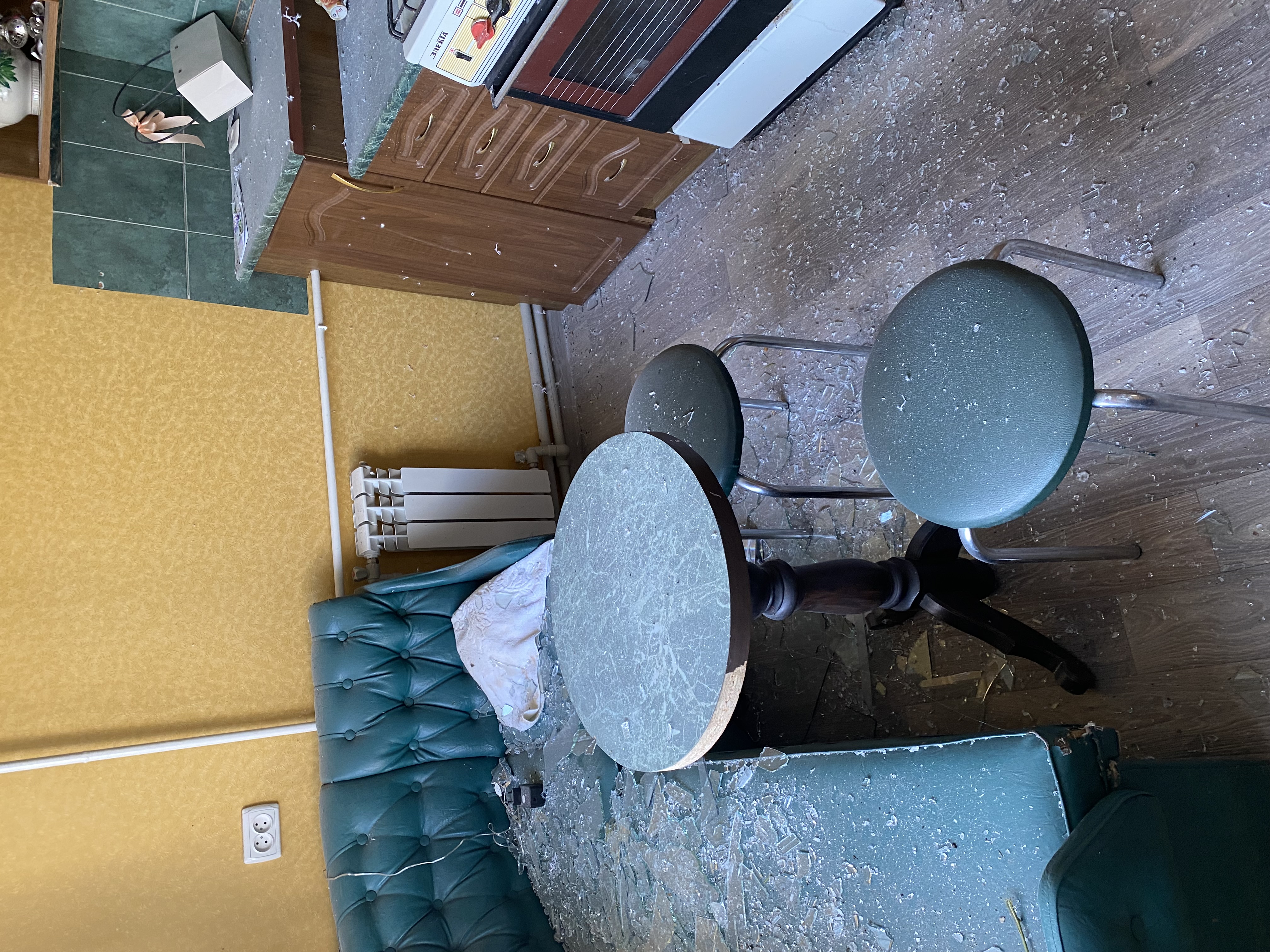 Будинок родини ВПО попав під обстріл