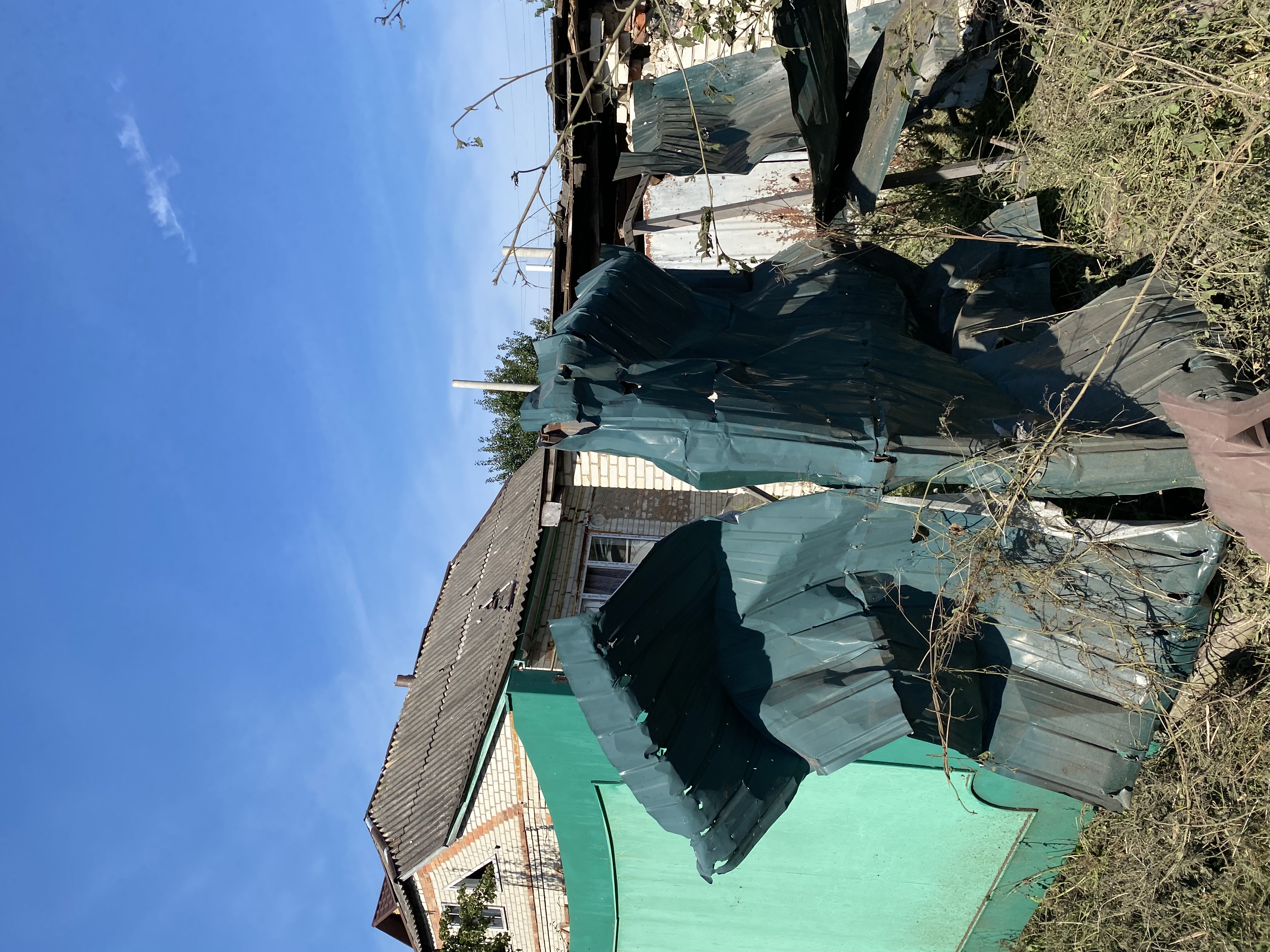 Будинок родини ВПО попав під обстріл