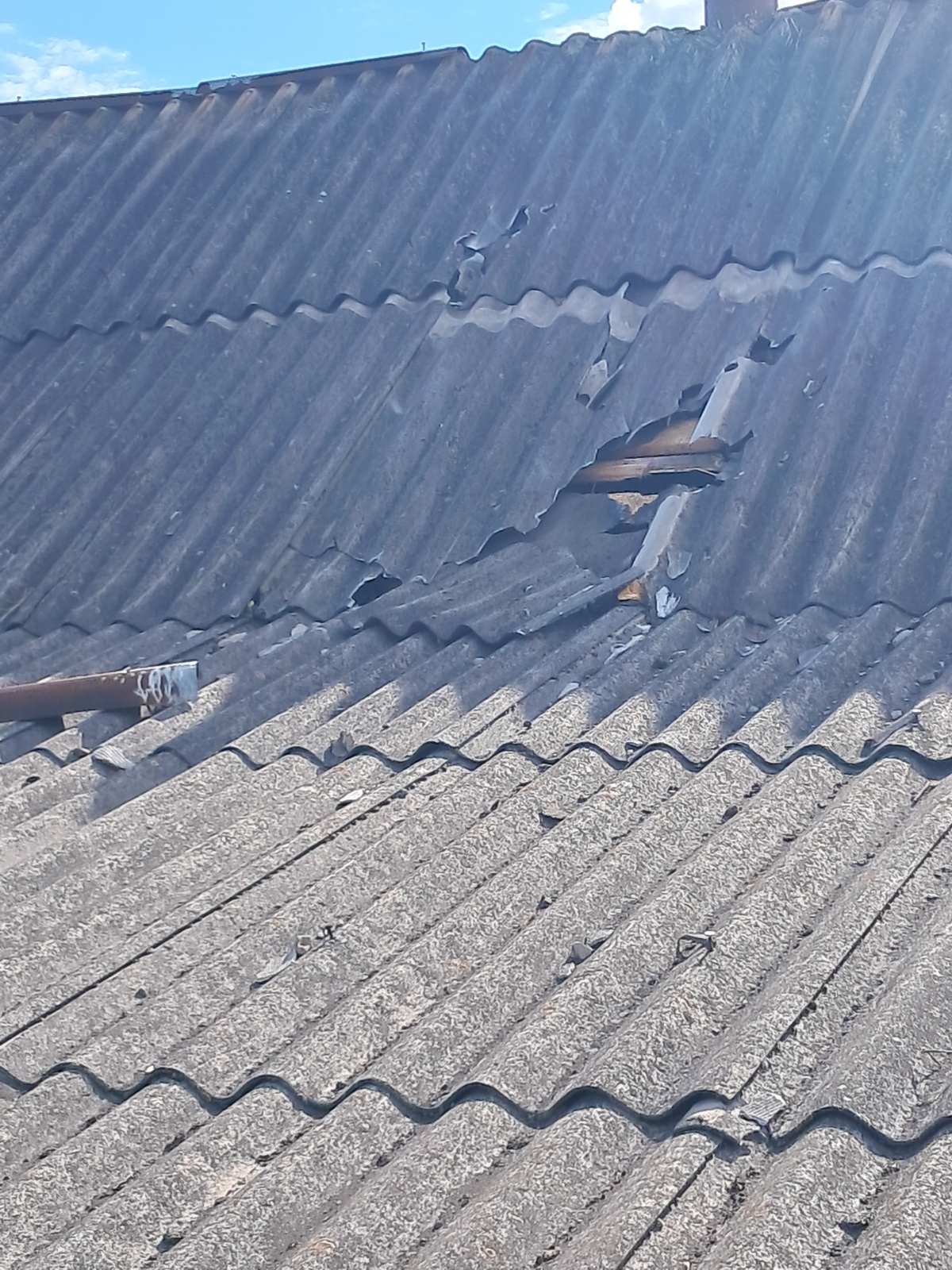 Будинок родини ВПО попав під обстріл