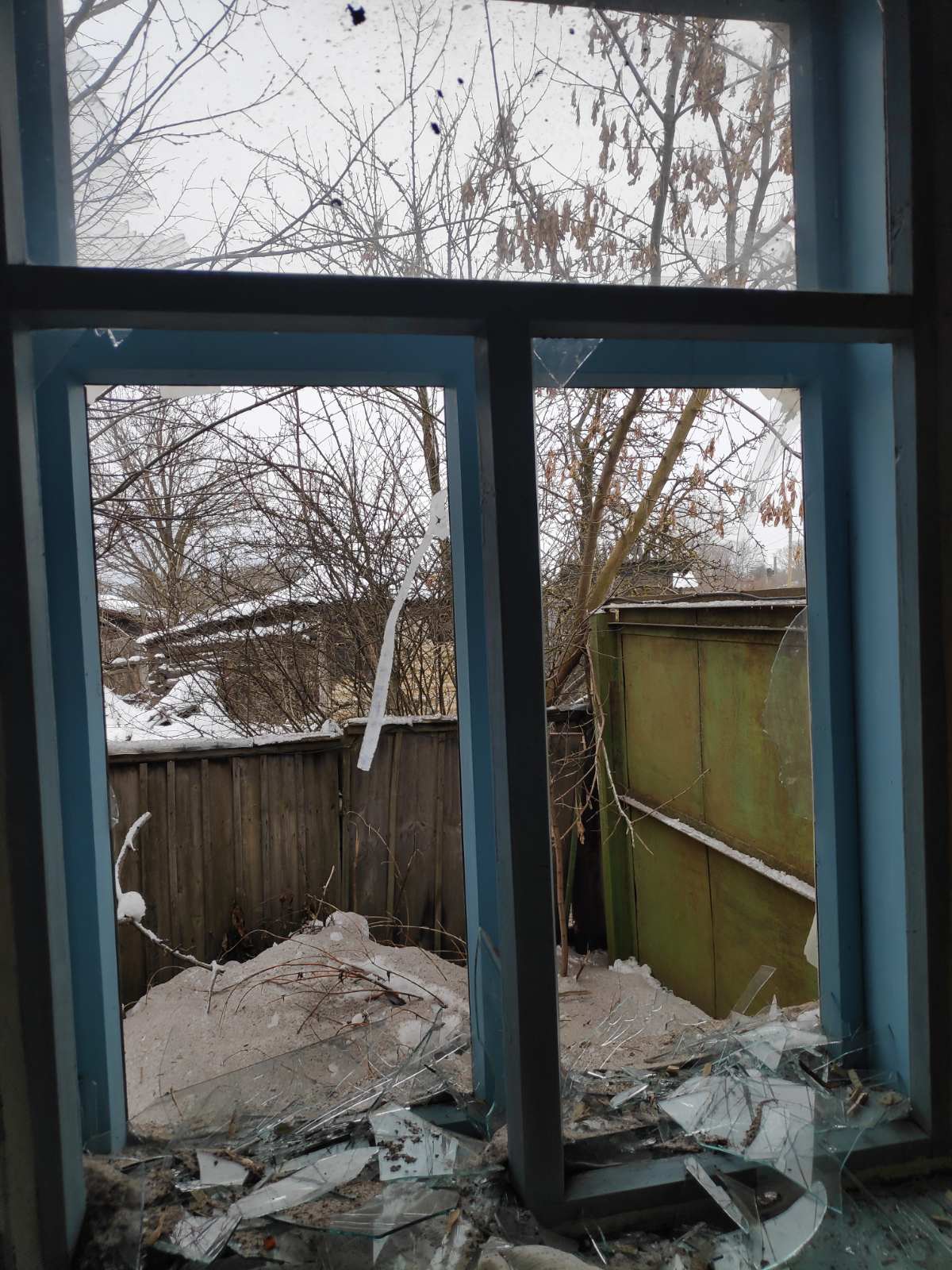 Постраждав будинок самотньої пенсіонерки