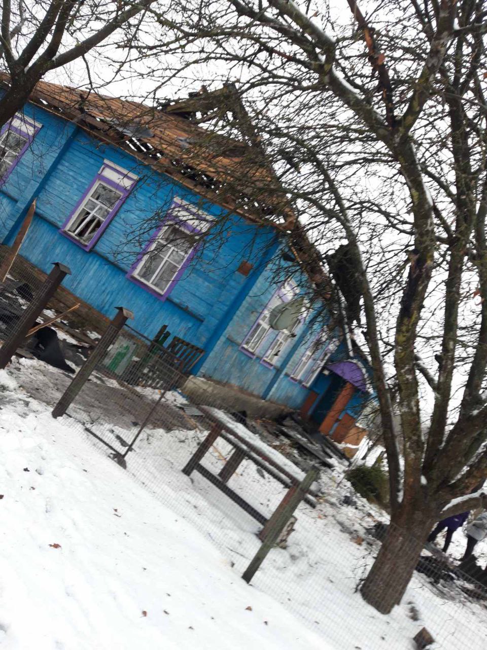 Було пошкоджено будинок військового ЗСУ