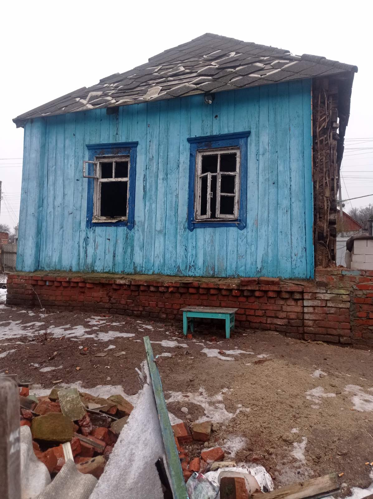 Місто Тростянець на Сумщині шалено обстрілювалось росіянами під час окупації 