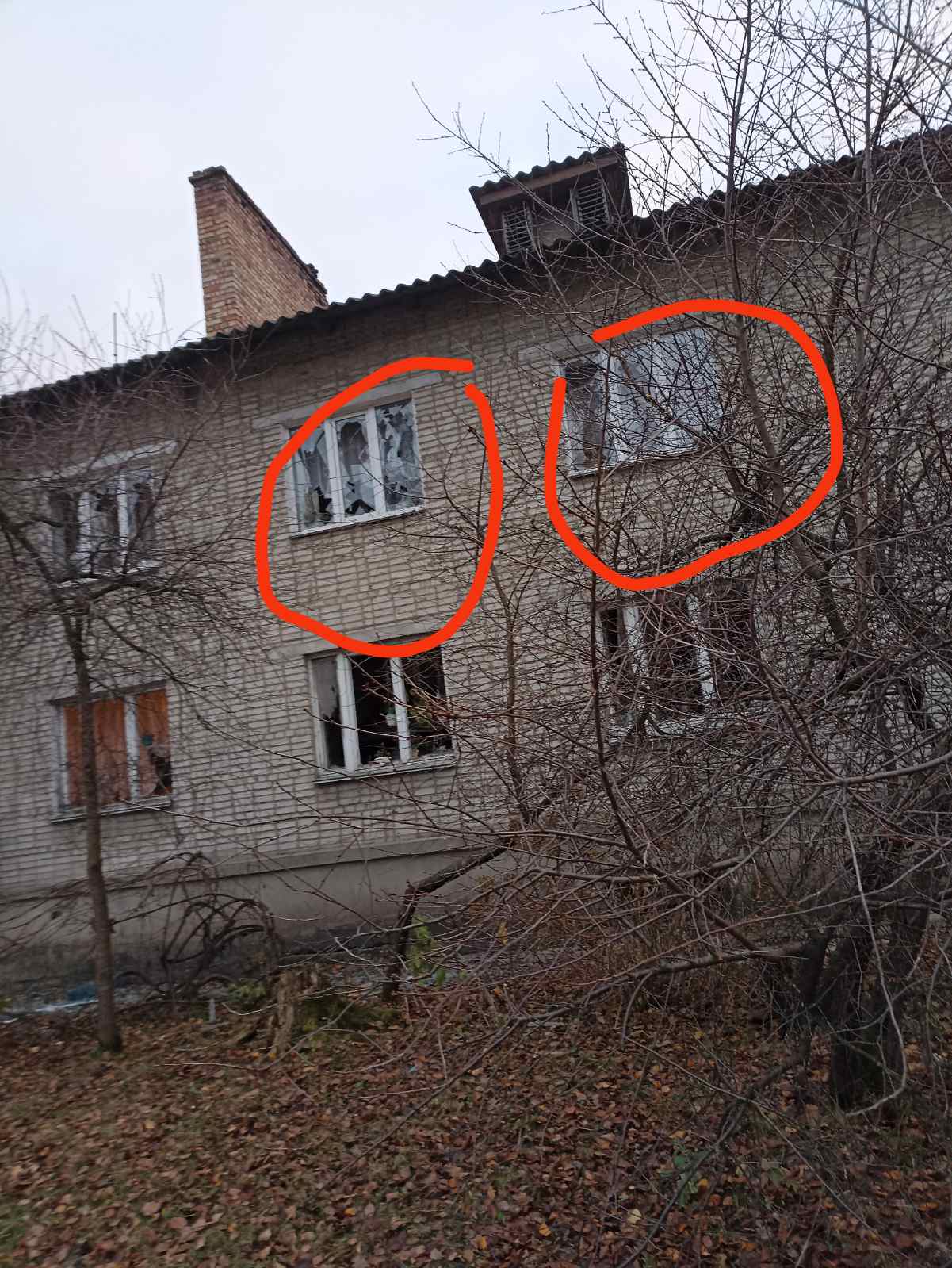 Пенсіонерка з Сумщини потребує допомоги - від обстрілу жінка залишилася без вікон