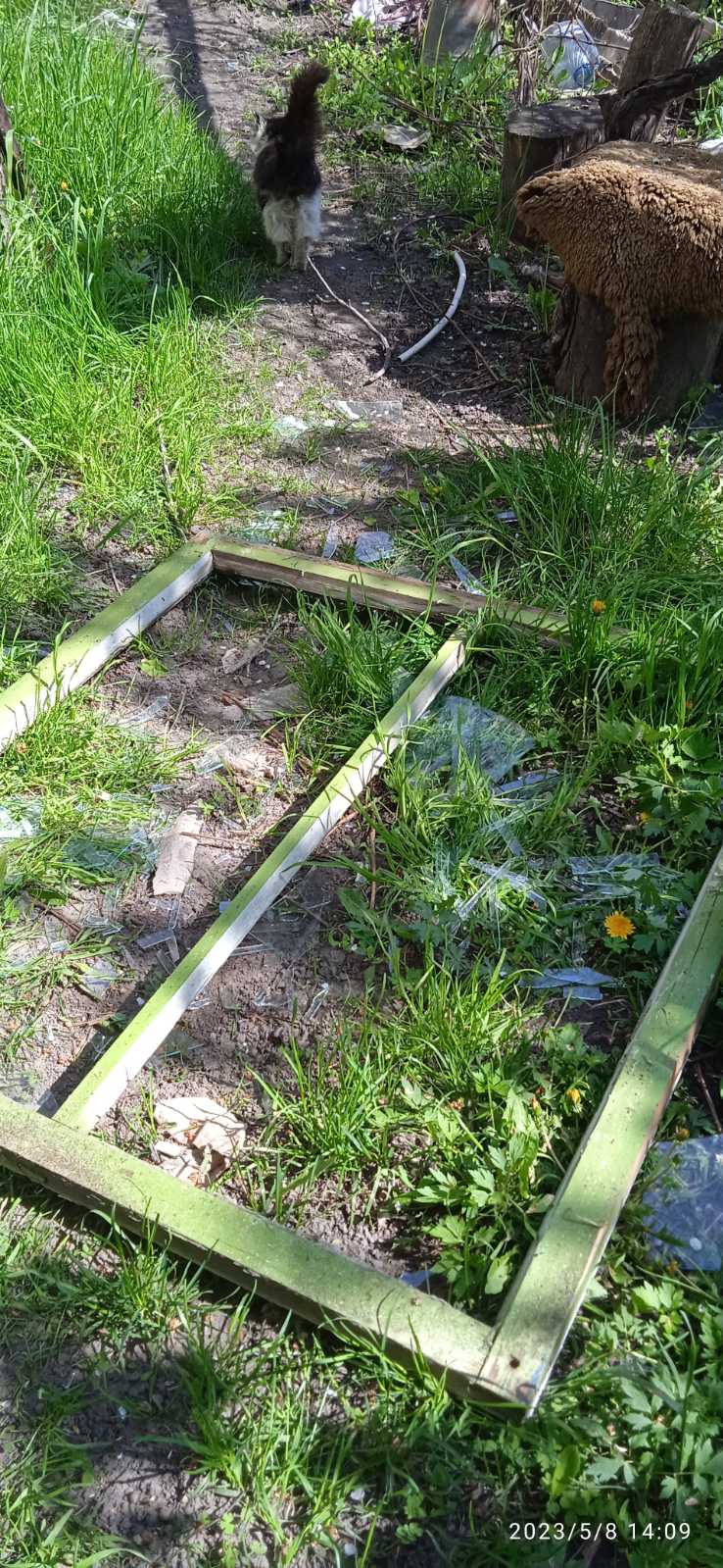 Пенсіонерка зі Зноб-Новгородського зимує в оселі з заклеєними плівкою вікнами